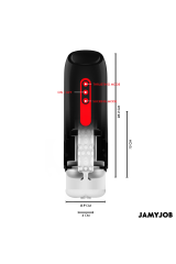 JAMYJOB - MASTURBATORE VAGINALE AUTOMATICO PHANTOM 5 MODALITÀ DI ASPIRAZIONE E SPINTA