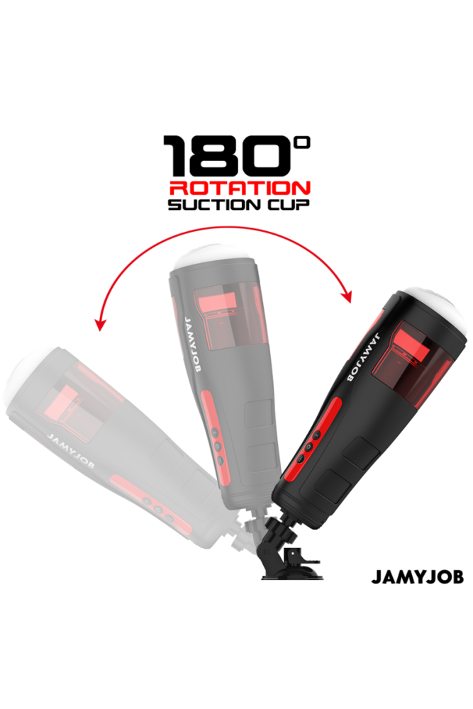 JAMYJOB - MASTURBATORE VAGINA AUTOMATICO CYCLONE 10 MODALITÀ DI ROTAZIONE E SPINTA