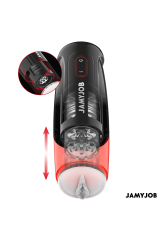 JAMYJOB - STORM MASTURBATORE VAGINA AUTOMATICO 10 MODALITÀ DI ROTAZIONE E SPINTA