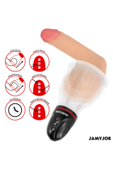 JAMYJOB - POMPA AUTOMATICA PER TESTICOLI XPAND LITE 3 LIVELLI DI ASPIRAZIONE GRIGIA