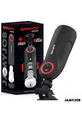JAMYJOB - MASTURBATORE VAGINALE AUTOMATICO A GRAVITÀ 5 MODALITÀ DI ASPIRAZIONE