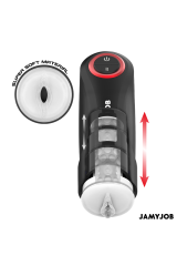 JAMYJOB - MASTURBATORE VAGINALE AUTOMATICO A GRAVITÀ 5 MODALITÀ DI ASPIRAZIONE