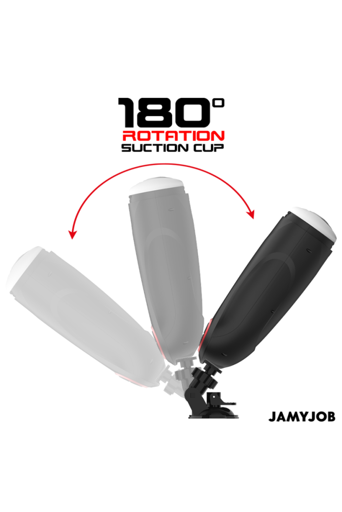 JAMYJOB - MASTURBATORE VAGINALE AUTOMATICO A GRAVITÀ 5 MODALITÀ DI ASPIRAZIONE