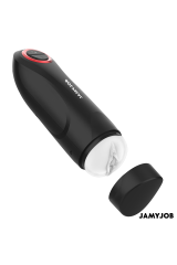 JAMYJOB - MASTURBATORE VAGINALE AUTOMATICO A GRAVITÀ 5 MODALITÀ DI ASPIRAZIONE