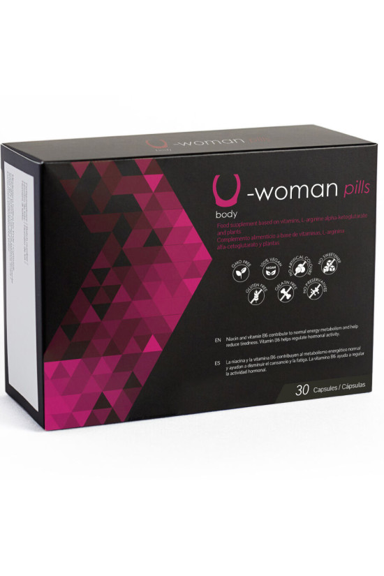 500 COSMETICS -U-WOMAN AUMENTA LA LIBIDO FEMMINILE - 30 CAPSULE