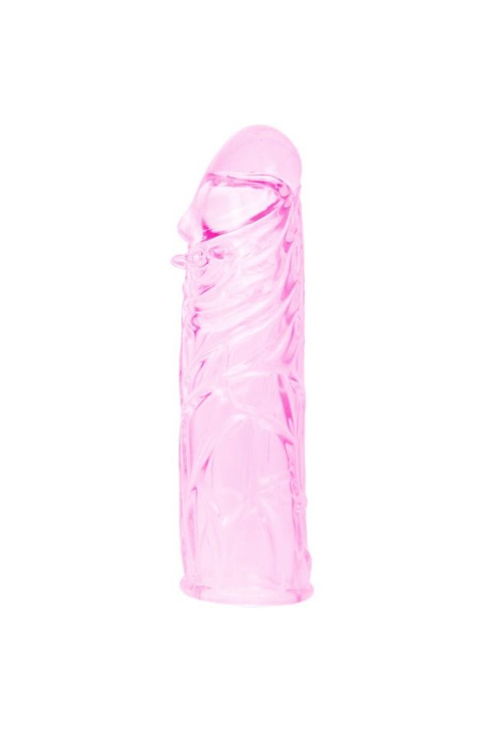 BAILE - COPERTURA PENE IN SILICONE STIMOLANTE ROSA 13 CM