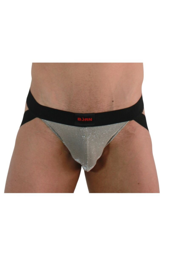 BURN - 001 JOCK BEIGE LUCIDO / NERO L