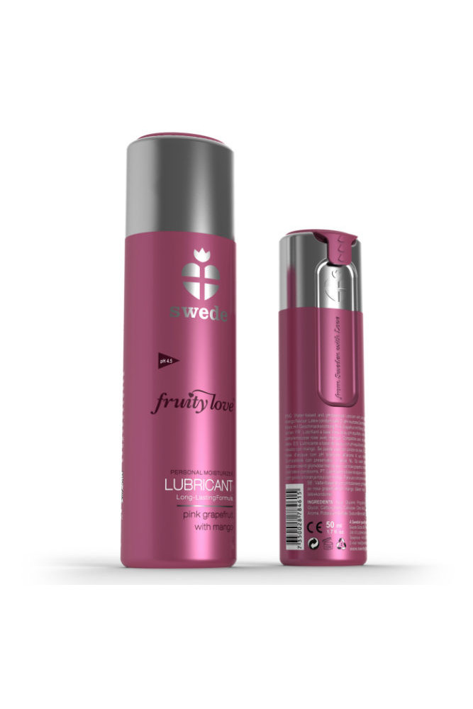 SWEDE - FRUITY LOVE LUBRIFICANTE POMPELMO ROSA CON MANGO 50 ML