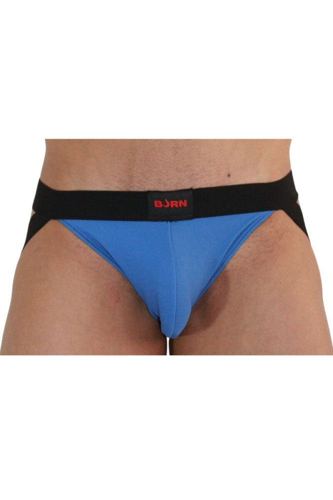 BURN - 008 JOCK BLU / NERO XL