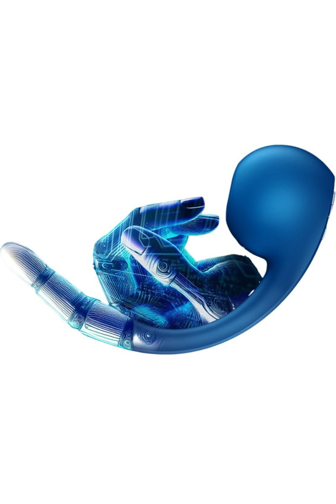 SATISFYER - PRO+ WAVE 4 STIMOLATORE PUNTO G E AIR PULSE APP GRATUITA BLU SCURO