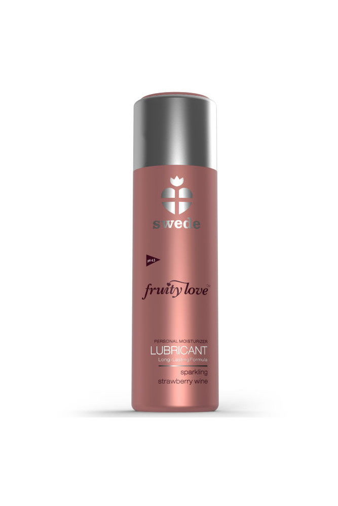 SWEDE - FRUITY LOVE LUBRIFICANTE FRAGOLA FRAGOLA VINO 100 ML