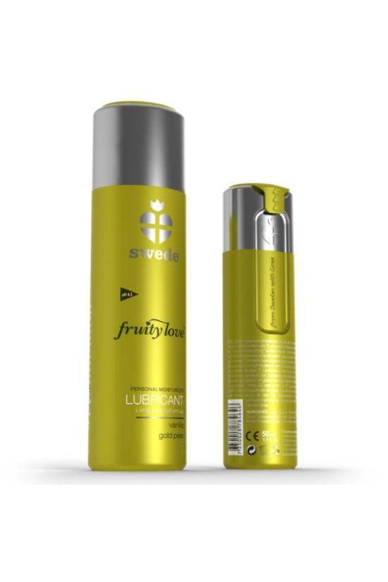 SWEDE - FRUITY LOVE LUBRIFICANTE VANIGLIA GOLD PERA 100 ML