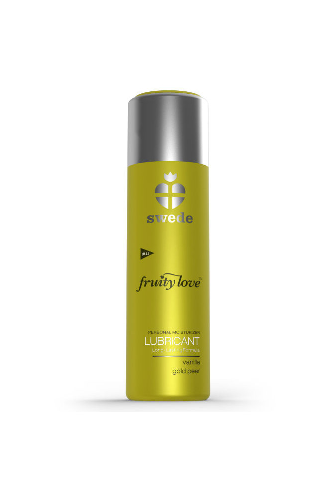 SWEDE - FRUITY LOVE LUBRIFICANTE VANIGLIA GOLD PERA 100 ML