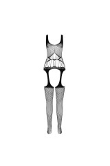 PASSION - BS 106 BODYSTOCKING BIANCO TAGLIA UNICA