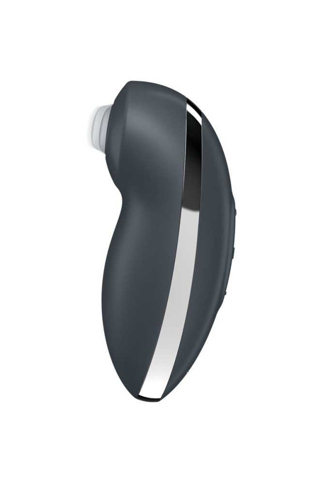 SATISFYER - TAP & CLIMAX 2 VIBRATORE E STIMOLATORE GRIGIO