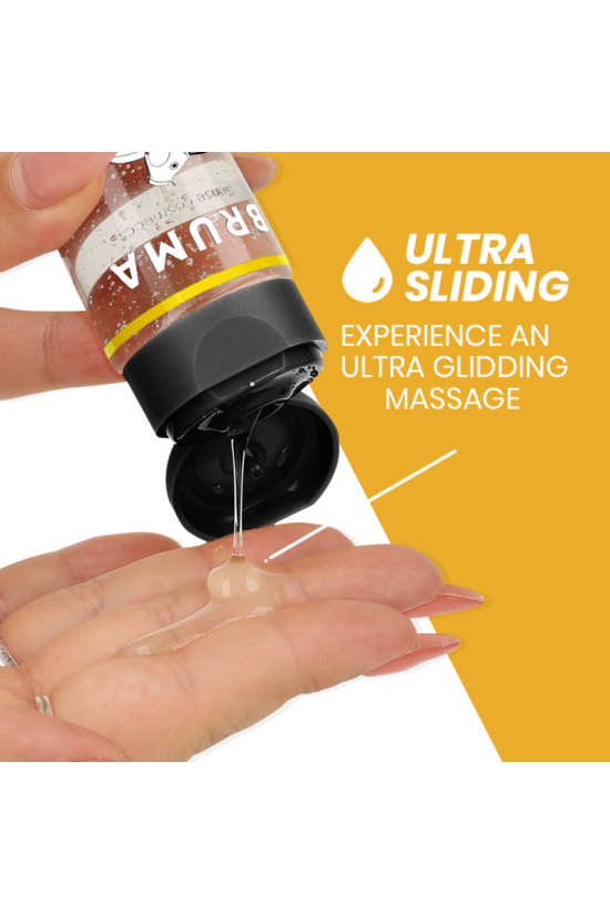 BRUMA - OLIO DA MASSAGGIO PREMIUM EFFETTO CALORE SAPORE PINA COLADA 3 IN 1 - 100 ML