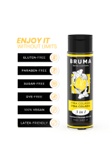 BRUMA - OLIO DA MASSAGGIO PREMIUM EFFETTO CALORE SAPORE PINA COLADA 3 IN 1 - 100 ML