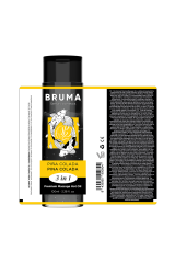 BRUMA - OLIO DA MASSAGGIO PREMIUM EFFETTO CALORE SAPORE PINA COLADA 3 IN 1 - 100 ML