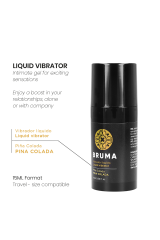 BRUMA - VIBRATORE LIQUIDO ULTRA SCORREVOLE PINA COLADA 15 ML