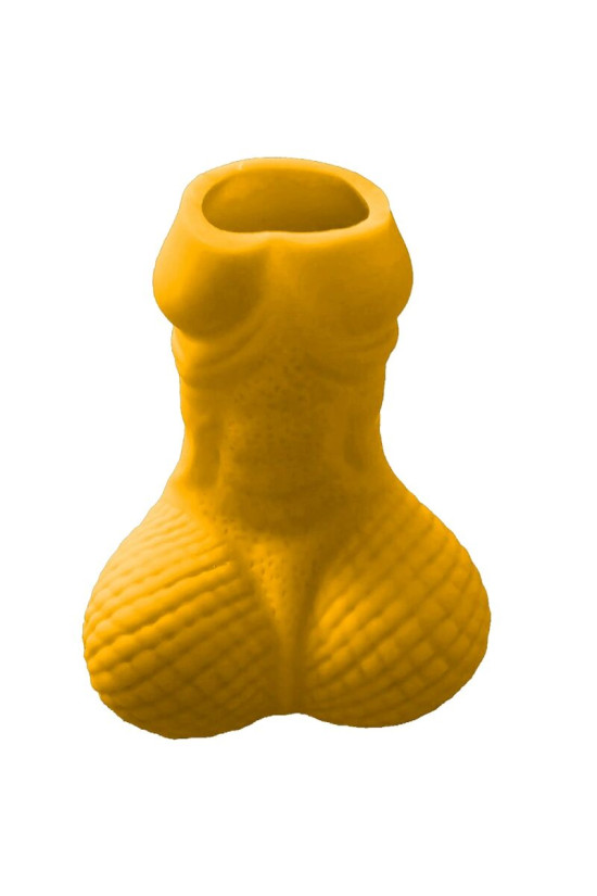 DIABLO PICANTE - BICCHIERE DA SHOT A FORMA DI PENE GIALLO