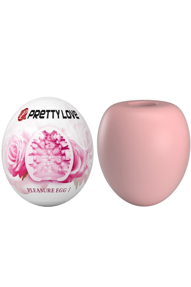 PRETTY LOVE - MASTURBATORE MASCHILE UOVO ROSA