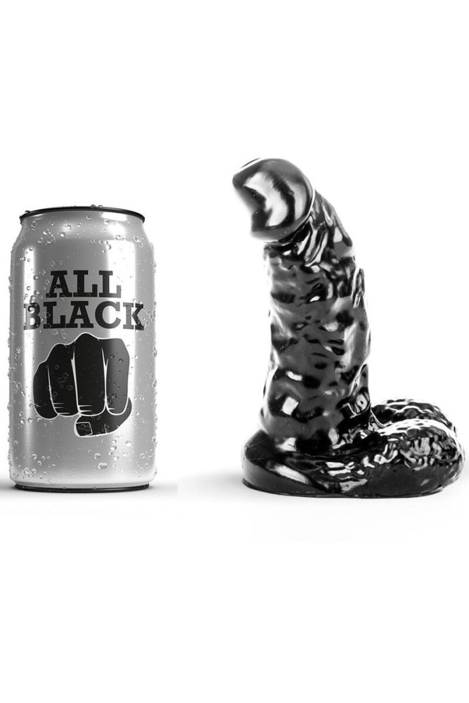 ALL BLACK - DILDO 13 CM
