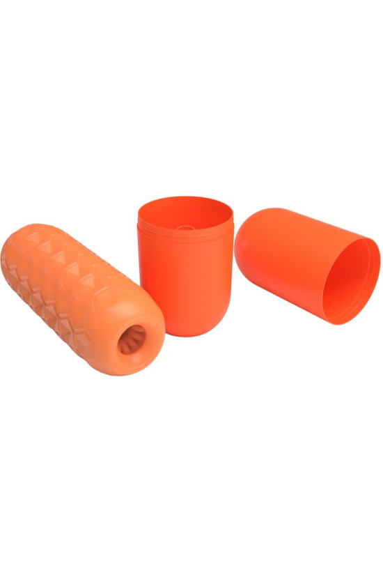 PRETTY LOVE - MASTURBATORE MASCHILE A GEMELLE ARANCIONE