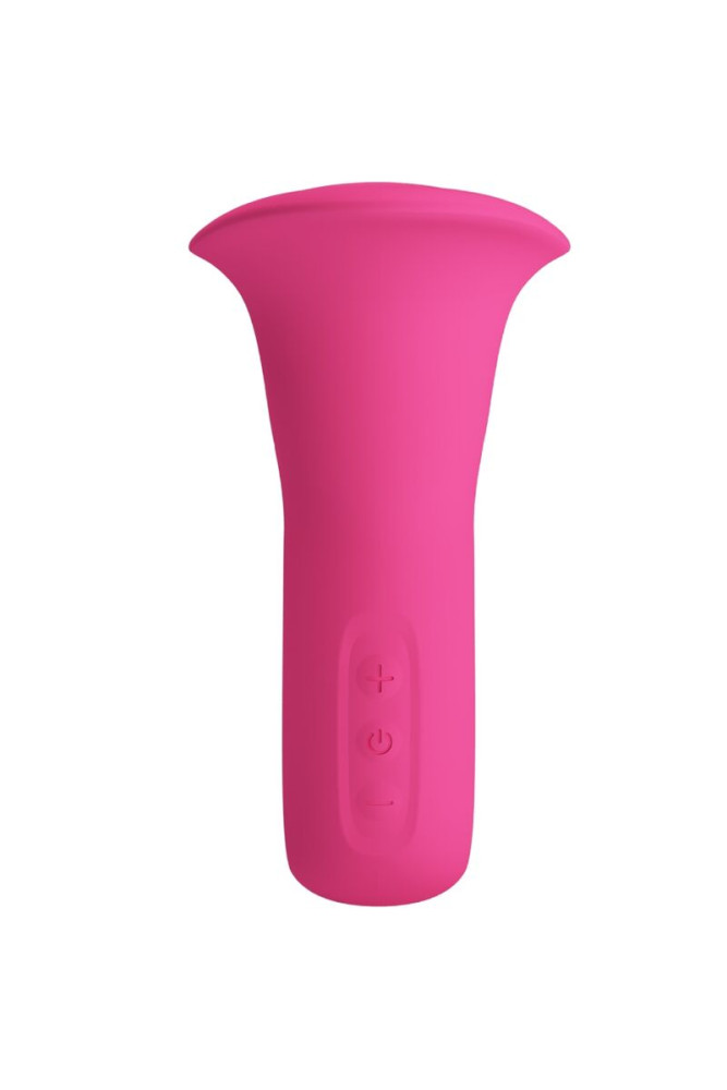 PRETTY LOVE - CLYDE VIBRATORE ORALE LINGUA VIBRANTE 12 VIBRAZIONI ROSA