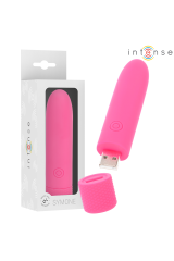 INTENSE - SYMONE USB RICARICABILE VIBRANTE BULLET 8 VIBRAZIONI ROSA 10 X 2