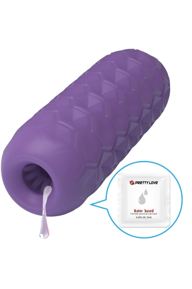 PRETTY LOVE - MASTURBATORE MASCHILE TWIN BALLS VIOLA