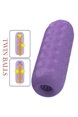 PRETTY LOVE - MASTURBATORE MASCHILE TWIN BALLS VIOLA