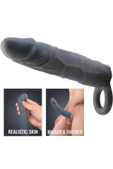 PRETTY LOVE - REALISTIC SKIN PENE SLEEVE GRIGIO SCURO
