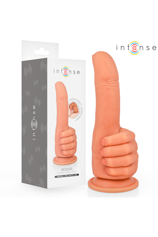 INTENSE - BENDER STIMOLATORE PUNTO G FLESSIBILE MANO 11