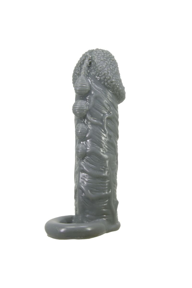 PRETTY LOVE - REALISTICO INGRANDIMENTO DEL PENE E GUAINA RITARDANTE GRIGIO
