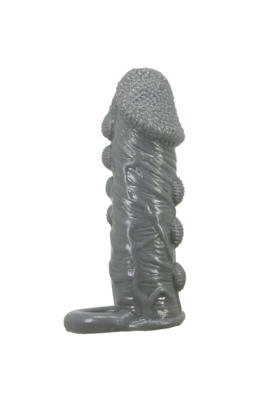 PRETTY LOVE - REALISTICO INGRANDIMENTO DEL PENE E GUAINA RITARDANTE GRIGIO