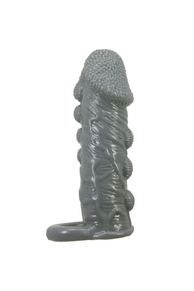 PRETTY LOVE - REALISTICO INGRANDIMENTO DEL PENE E GUAINA RITARDANTE GRIGIO