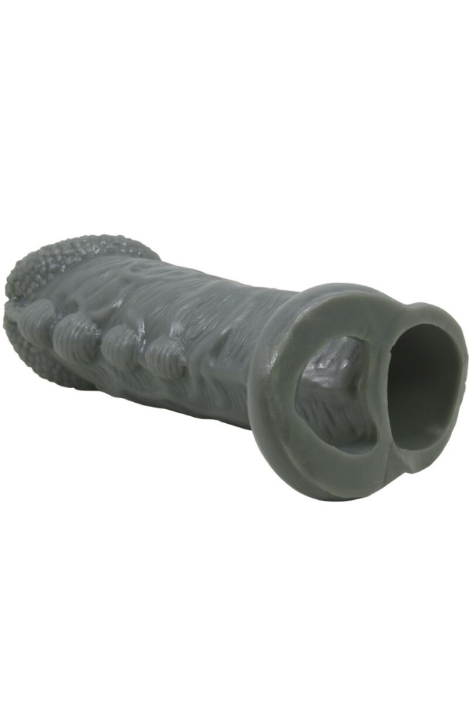 PRETTY LOVE - REALISTICO INGRANDIMENTO DEL PENE E GUAINA RITARDANTE GRIGIO