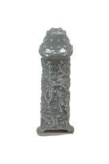 PRETTY LOVE - MODELLO REALISTICO DI INGRANDIMENTO E MANICA DI RITARDO PER IL PENE 2 GRIGIO