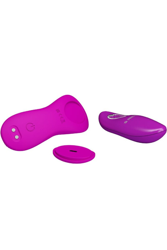 PRETTY LOVE - ROMARIO STIMOLATORE CLITORIDEO LAY-ON TELECOMANDO ROSA