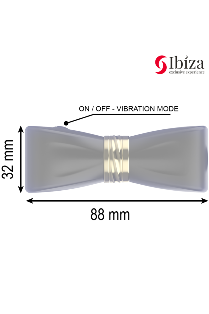 IBIZA - STIMOLATORE CLITORIDEO 3 TESTE ARCO
