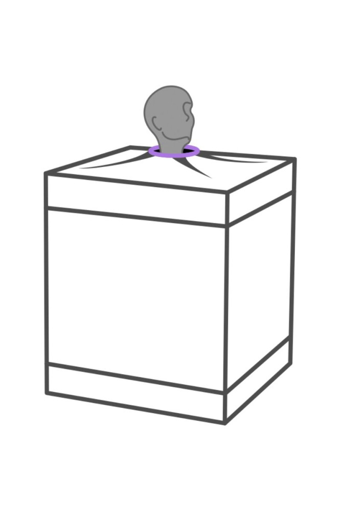 SECRET DOME - KINK CLUB CABINA BUKKAKE MORADO