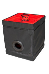 SECRET DOME - KINK CLUB CABINA BUKKAKE NERO E ROSSO