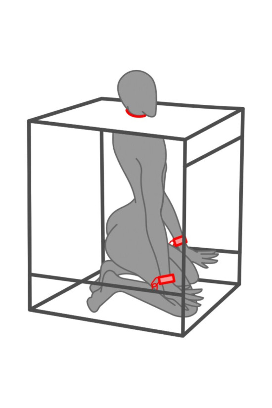 SECRET DOME - KINK CLUB CABINA BUKKAKE NERO E ROSSO