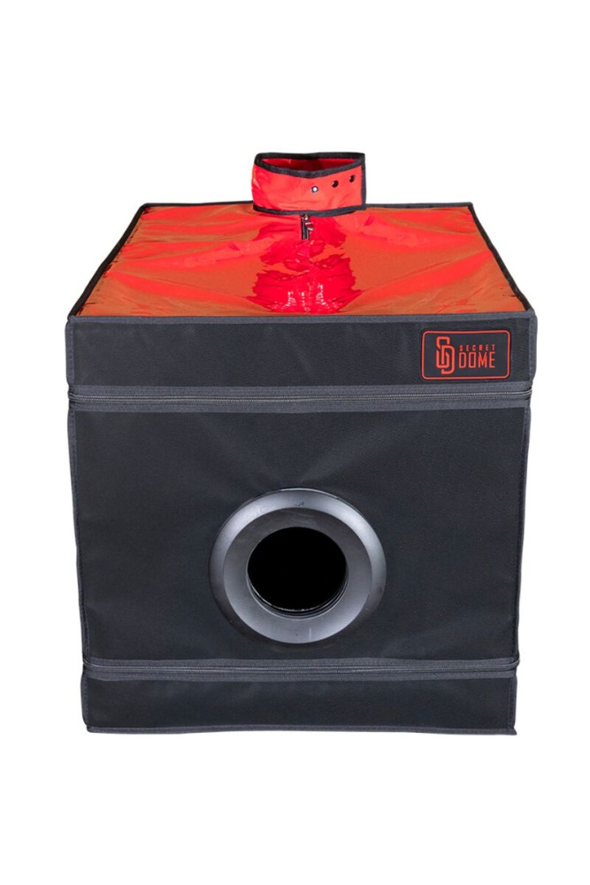 SECRET DOME - KINK CLUB LA NICHE CABIN NERO E ROSSO