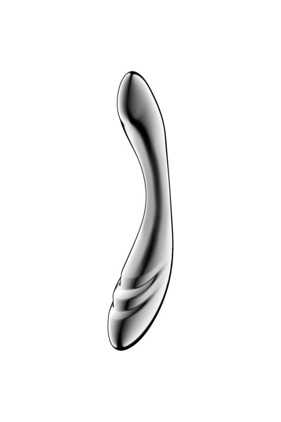 SATISFYER - DILDO A DOPPIA ESTREMITÀ IN ACCIAIO INOX PURE GRAVITY 3