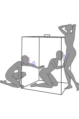 SECRET DOME - KINK CLUB CABIN SCANDALE VIOLA