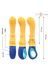 INTENSO - VIBRATORE PUNTO G SHAGGY GIALLO