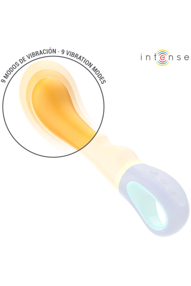 INTENSO - VIBRATORE PUNTO G SHAGGY GIALLO