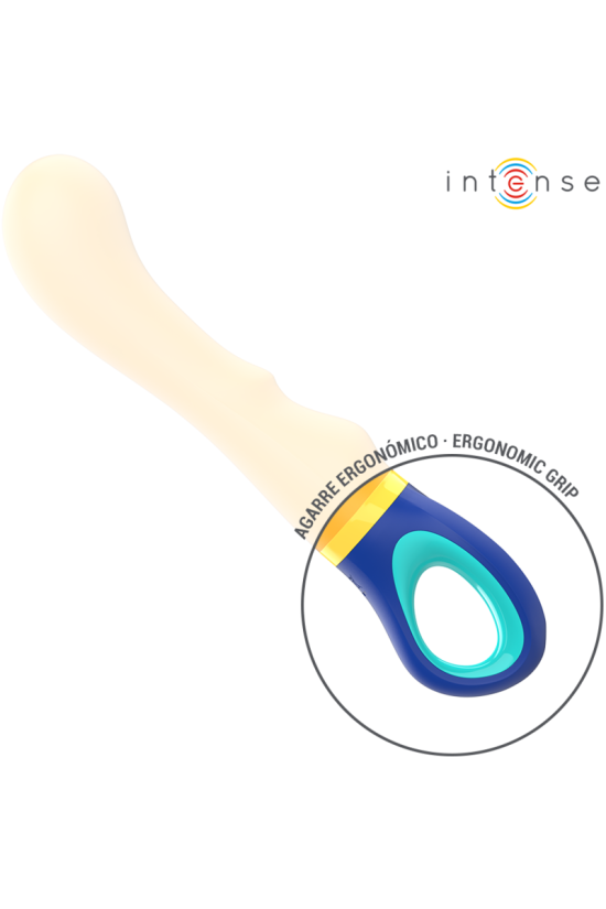 INTENSO - VIBRATORE PUNTO G SHAGGY GIALLO