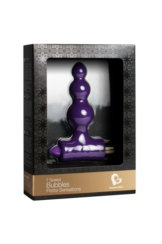 ROCKS-OFF - STIMOLATORE ANALE PETITE BUBBLES - LILLA